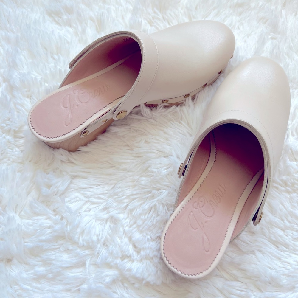 J. Crew Convertible Leather Clogs